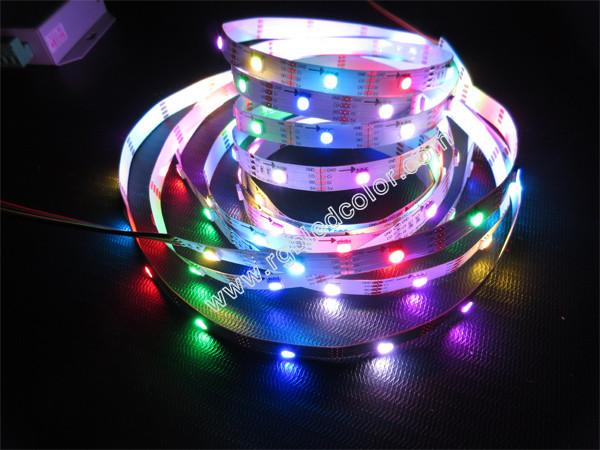 color chasing dmx programmable control strip apa102