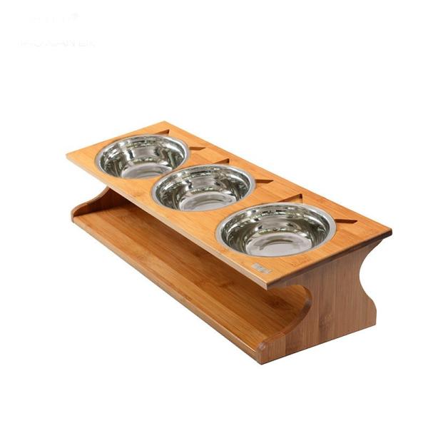 Шар цервикального позвонка предохранения от рта высокой ноги полки шара нержавеющей стали шара любимца твердый деревянный косой