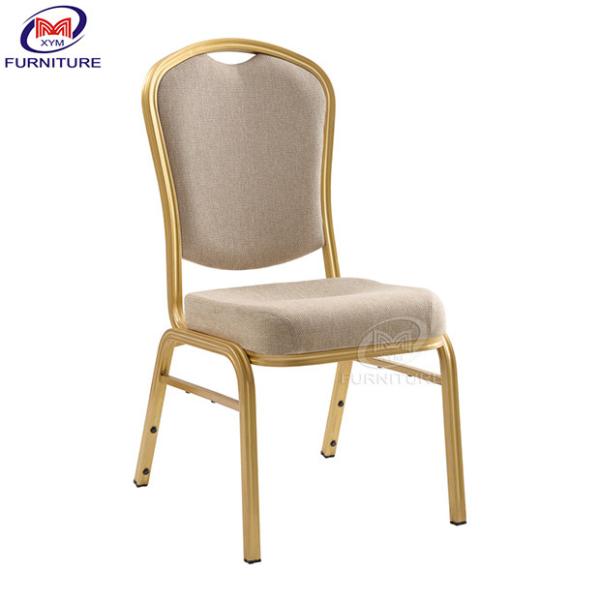 Modern Stacking Banquet Padded Dining Chairs Customized 5.2KG