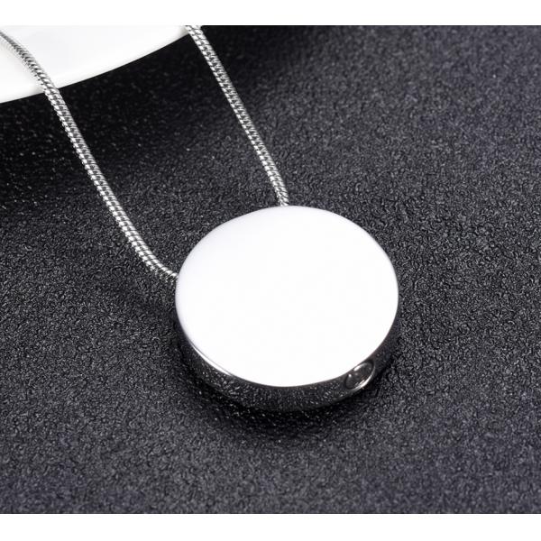 Stainless Steel Love Heart Keepsake Ashes Pendant for Human and Pet Cremation Jewelry