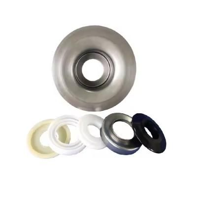 Customize 2.5 Mm Labyrinth Seals Steel Bearing Housing For Belt Conveyor Idler Roller