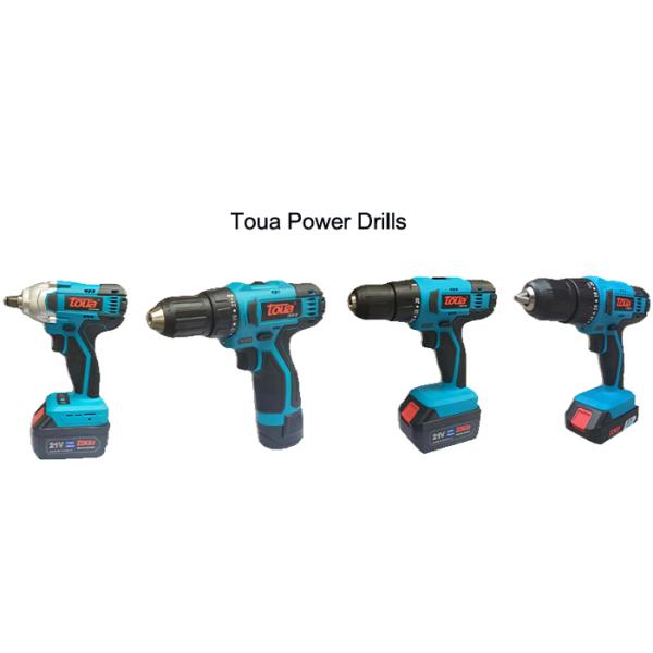 Toua Cordless DCD 180 4000mAh 21V Hand Impact Drill Industrial Grade Power Hand Drill