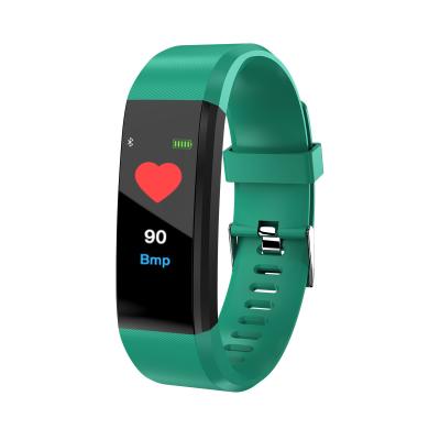 NFC BLE eletrônica do bracelete do relógio de pulso da pressão sanguínea de Smartwatch de 115 sinais de adição