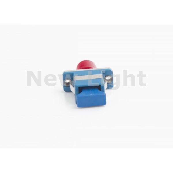 SC-FC Single Mode Plastic Fiber Optic Adapter for Optical Distribution Frame and Communication Devices