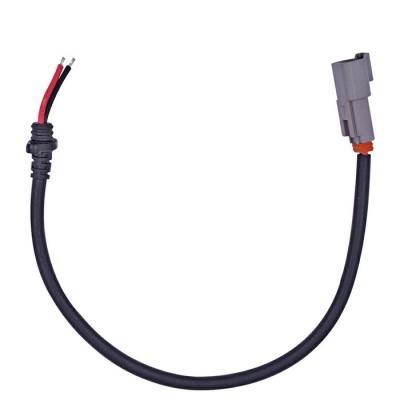 Custom-made Car Extension Cable Wiring Harness 2 Pin Waterproof Female Quick Connect Wire Connector Manufacturer