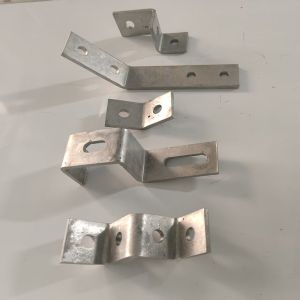 Metal Strut Channel Accessories Lock Nut Washer Electro Galvanized