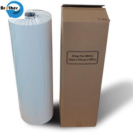 China Hot Sale 1500m X 750mm X 25mic PE Agriculture UV Resistant Silage Wrap Film
