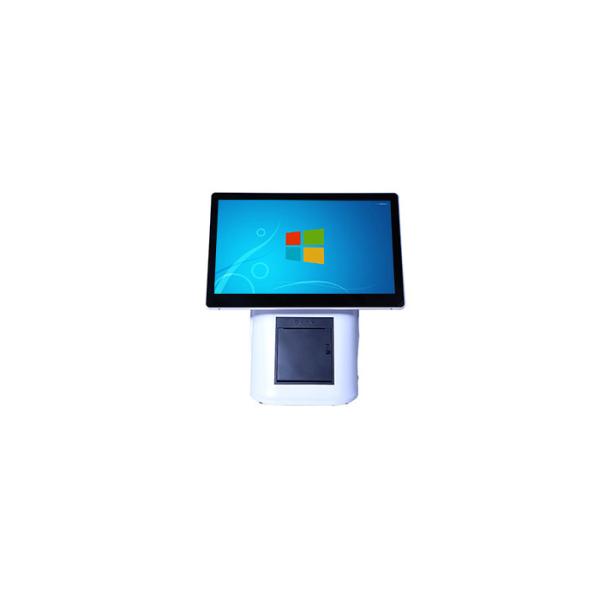 Smart POS Machine With Printer , POS Computer Hardware Humanized Operation Angle