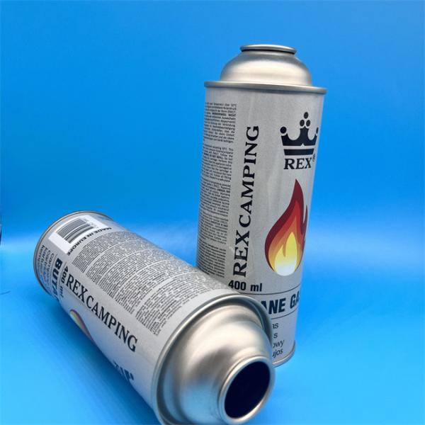 Envases de butano de grado industrial de 220 g para equipos de soldadura con cuerpo resistente a los impactos