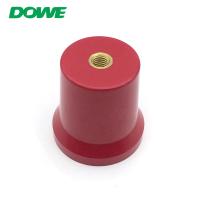 DUWAI Conical Busbar Support Insulator M10x60mm Red Colour Used For Green Car