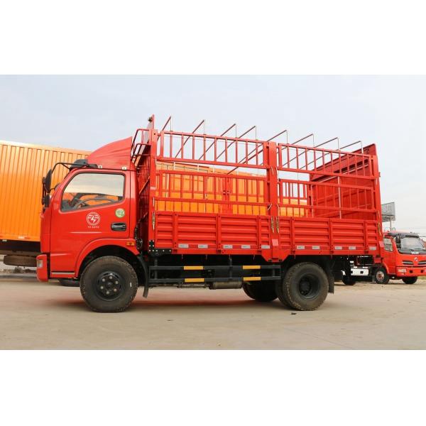 8 cilindros Fuel Diesel Valla Furgonetas de carga para el transporte de animales