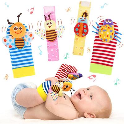 Unisex Educational Rattle Socks Foot Finders & Wrist Rattles For Infants