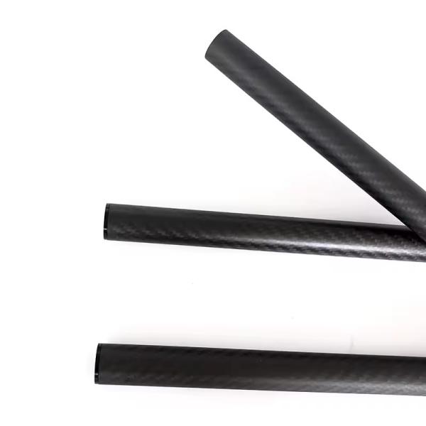 China factory carbon fiber tube 90mm carbon fiber pipe tube 60mm 80mm 100mm 120mm 200mm 1000mm twill carbon fiber tubing