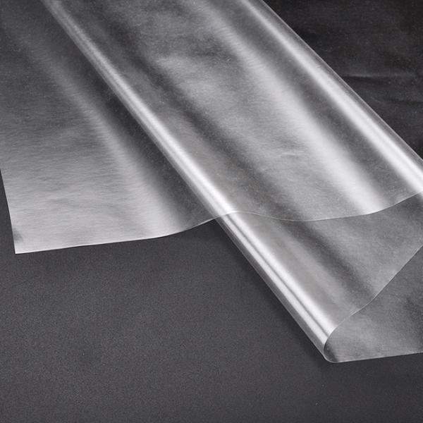 Ламинированная ткань для вышивания клейкой полиэфирной пленки Po 0,1 мм