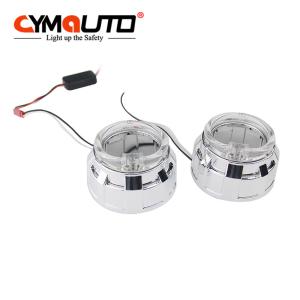Mini Xenon ESCONDEU saias do guia de luz do diodo emissor de luz de Angel Eyes