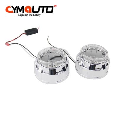Mini Xenon ESCONDEU saias do guia de luz do diodo emissor de luz de Angel Eyes das saias do projetor