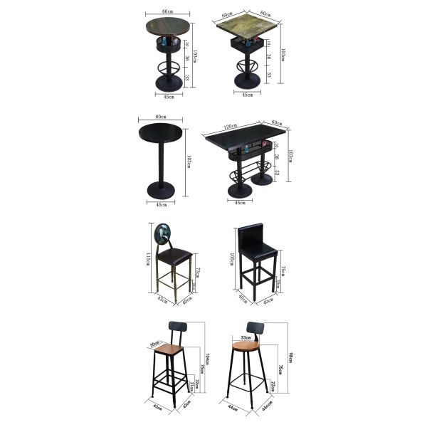 Tall and Chairs High Top Tables Chair for Bar Cheap for Sale Bistro Bar Table