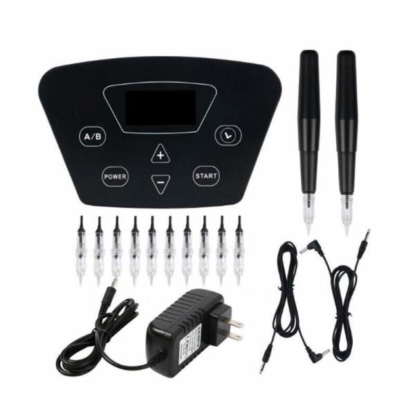 жемчуг черноты макияжа 8W 50Hz постоянный совсем в одном наборе татуировки машины татуировки профессиональном