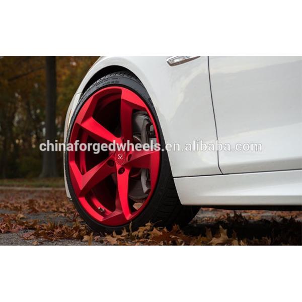 Customized Red 2-PC Forged Alloy Rims For BWM X5  / Rim 22