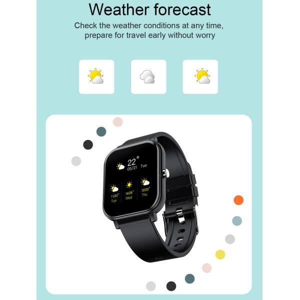 Boys Exercise Monitor 1.54 Inch Smart Watch 200mAh Long Battery Time Sleep Detection