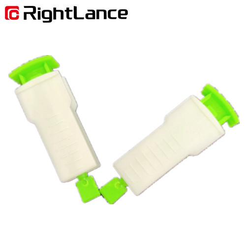 Blue One Time Trigger Safety Blood Lancet Convenient to Use