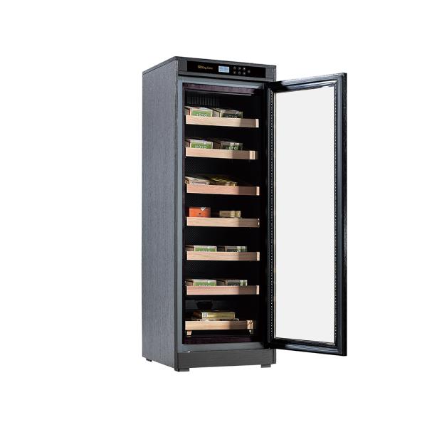 Large Lockable Digital Wine Humidor Electrical Cigar Cooler For Smoke Store