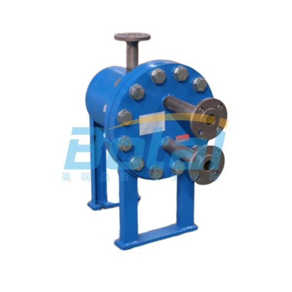 Fully welded plate & shell heat exchanger