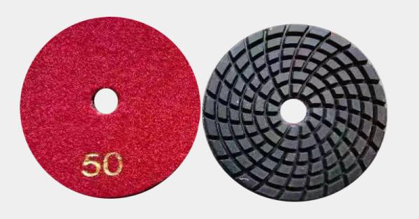 Assoalho concreto Diamond Polishing Pad, granito Diamond Resin Pads