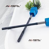 Foret à gradins à passage de liquide de refroidissement à 4 flûtes pour acier 304 316L, alésoir en carbure revêtu AlTiN avec canaux de refroidissement internes