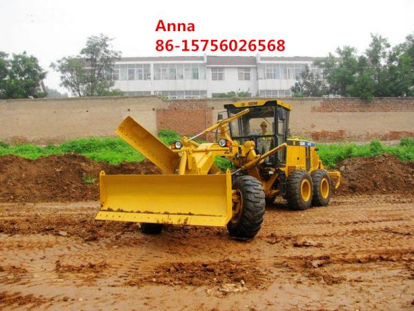 SEM919 190HP Used Motor Graders , Self Propelled Articulated Motor Grader