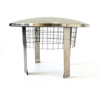 Chimney Pot Bird Guard Cowl Chimney Rain Cap For Double Wall Stainless Steel Stove Pipe