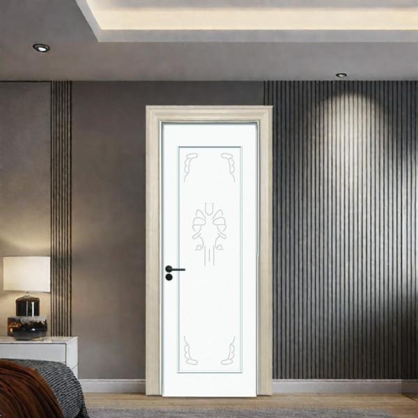 Painting WPC Door Offering Moisture Resistance and Low Maintenance Requirements Perfect for Modern Interior Door Solutions