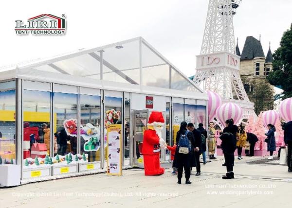 Self - Cleaning 10x10 Meter Marquee Tent For Show Room / Garden Party Tent