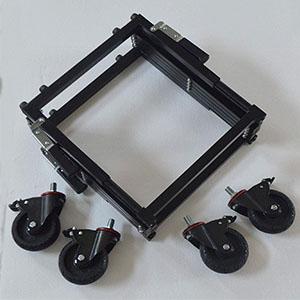 Carbon Steel Funeral Stretcher Truck Church Truck Casket Stand Trolley Cart Fordable Mortuary Supply Fordable Coffin