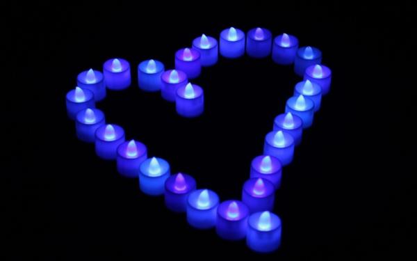 wedding decoration romantical led candle