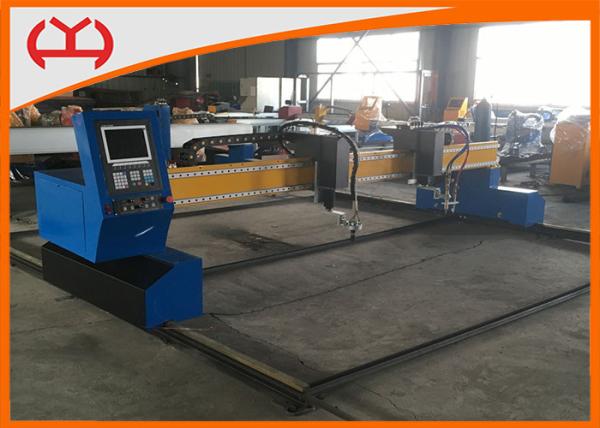 2500*6500mm CNC Plasma Cutting Machine 10.4 Inches LCD Display Dimension