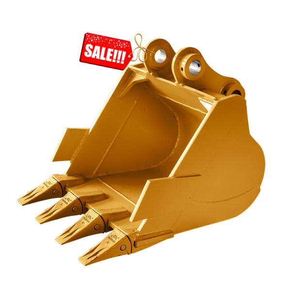 Q355B Excavator Standard Bucket , 0.8 1 cbm General Purpose Excavator Rock Bucket