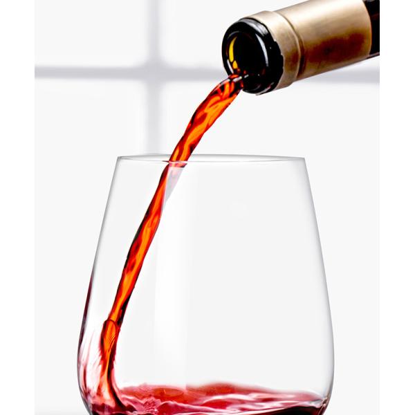 Итальянские бокалы 8оз/240мл стиля кристаллические вручают надутое для ресторана