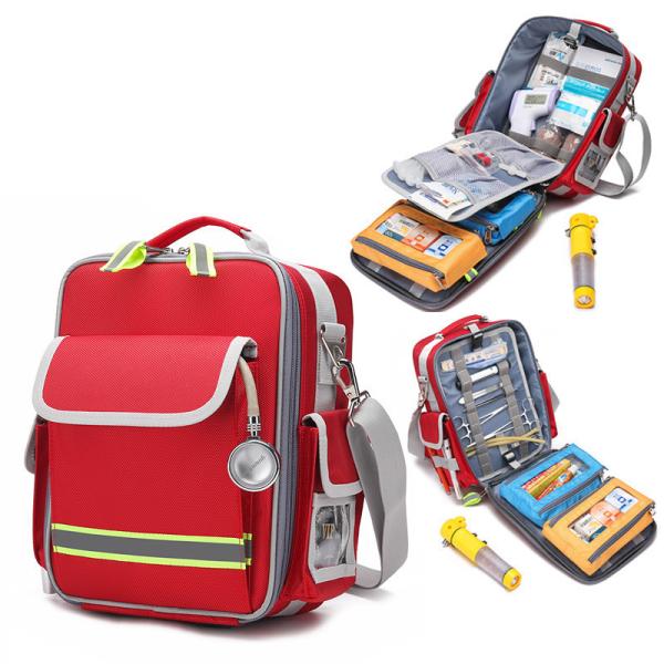 Kit de primeros auxilios de emergencia de supervivencia para extinción de incendios portátil suministros médicos 3000w