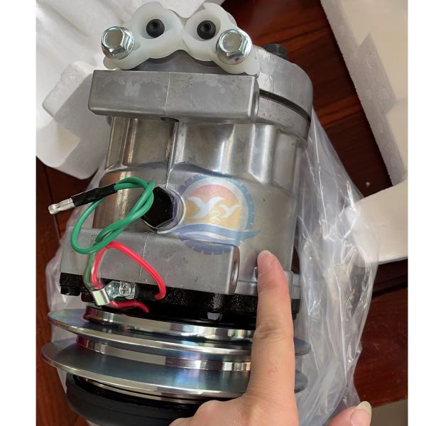 Comp Assy YX91V00001F1 Air Conditioning Compressor for Kobelco SK200-8 Excavator