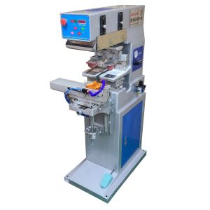Two Color Semi Automatic Pad Printing Machine Pad Printing Equipment For Bottle