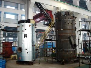 Fuel Oil / Coal Fired Industrial Steam Boilers 0.7 - 1.6Mpa BV NK Certification