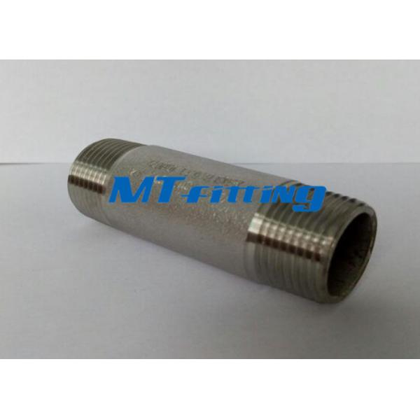 ASTM A106 F317L a forgé les garnitures de tuyau d'acier inoxydables à haute pression/mamelon fileté de tuyau