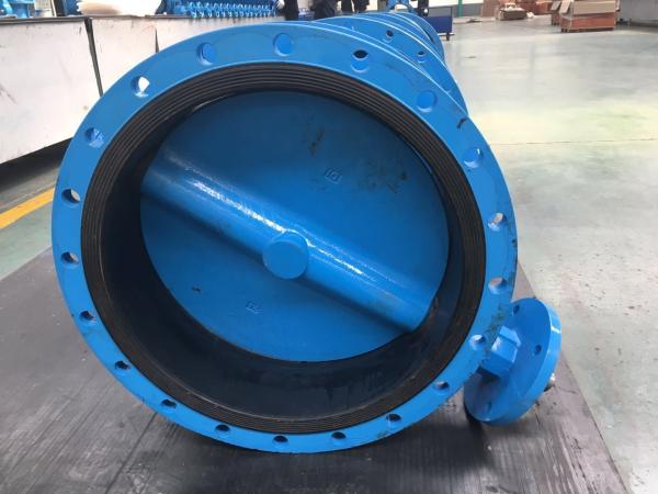 Cast Ductile Iron BS en593 ANSI DIN JIS double flanged centerline Huge Big Size Manual Wormgear Butterfly valves Price