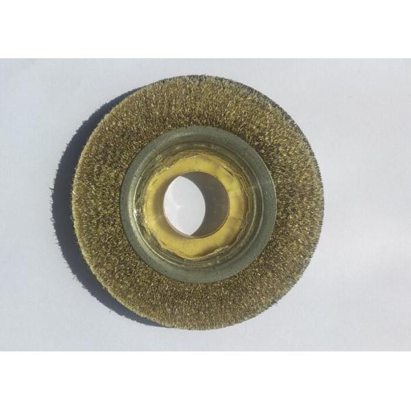 125MM OD Stainless Steel Circular Encapsulated Wire Brush in Heavy Duty Cleaning