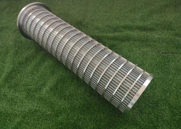 Odm Stainless Steel 304 316 316l Wedge Wire Filter Screen