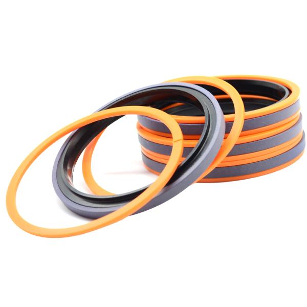 PTFE NBR POM Hydraulic Piston Seals PTFE Hydraulic Cylinder Oil Seal