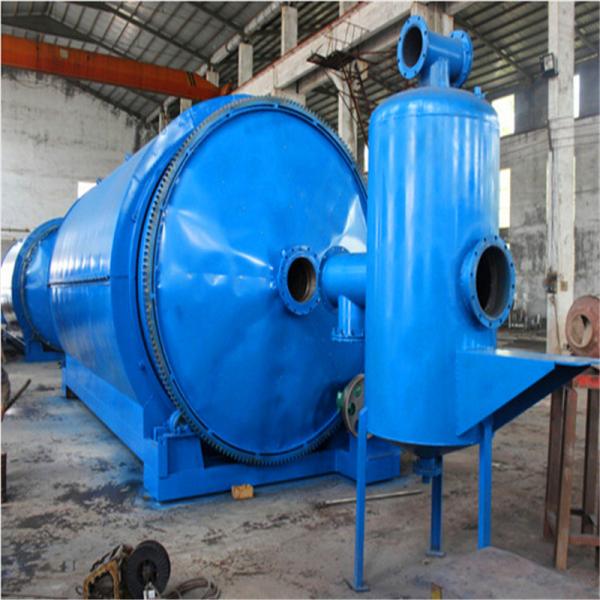 Turnkey Project Industrial Waste Scrap Waste Tire To Oil Pyrolysis Equipment