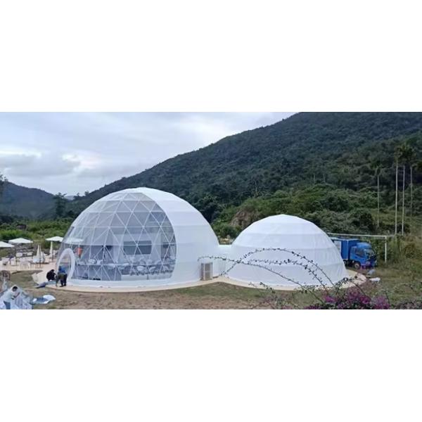 Commercial Igloo Geodesic Dome Tent For Trade Show Camping And Outdoor Activities
