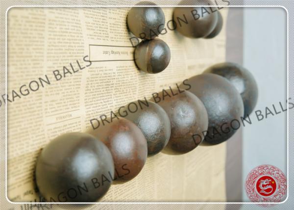 Cusomized Material Forged Grinding Balls , Cement Forged Steel Ball
